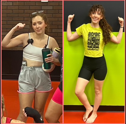 Henderson member before and after transformation at Thrive Kickboxing